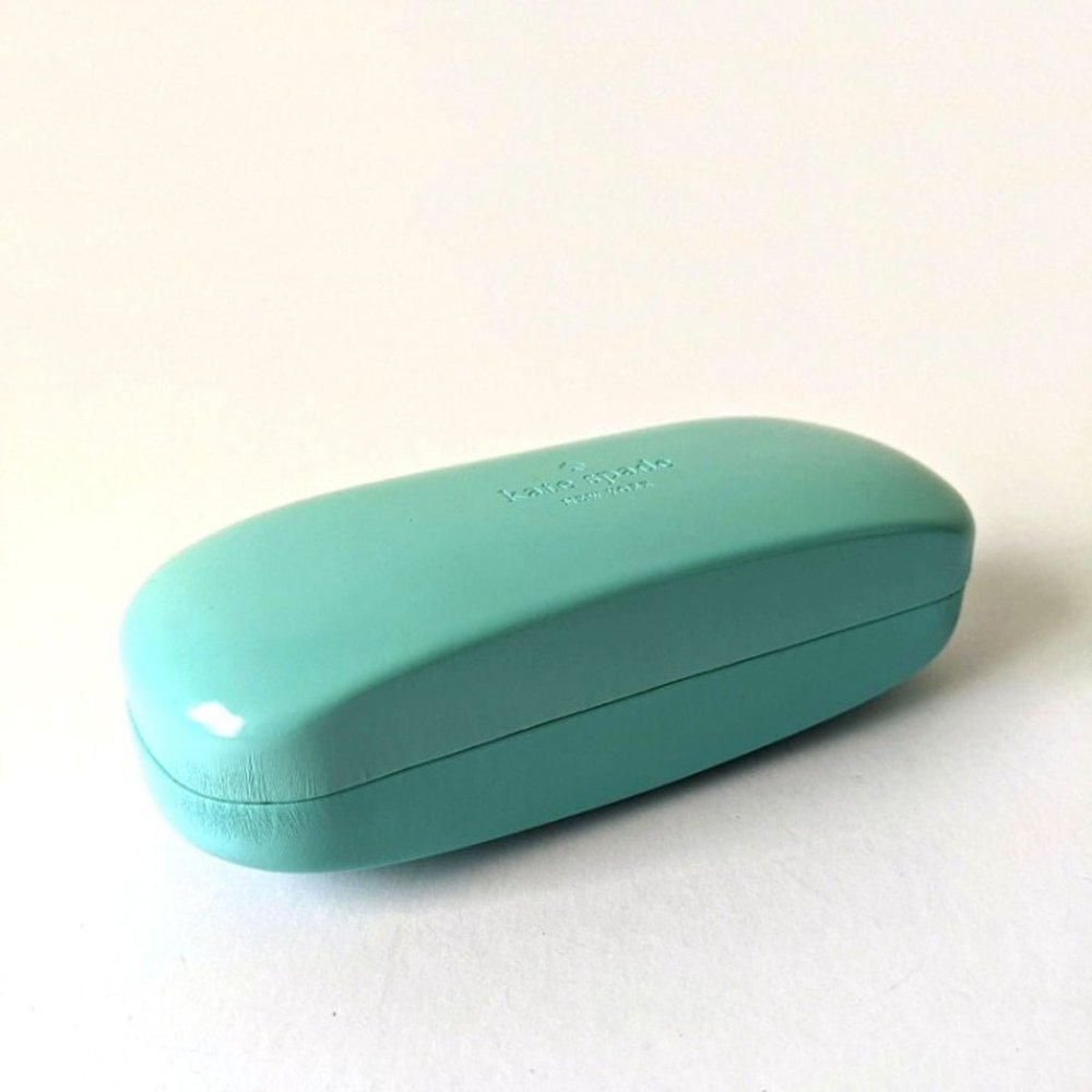 Kate Spade Teal Sunglasses Eyeglasses Hard Case